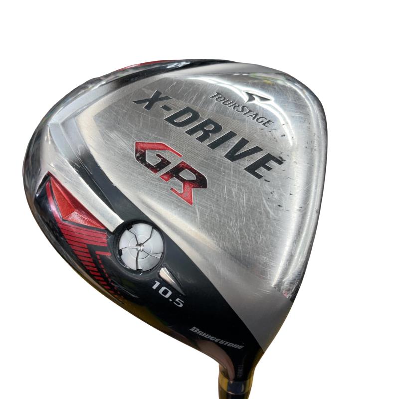 【中古】 ブリヂストン TOURSTAGE X-DRIVE GR(2010) 10.5° １番ウッド DR FUBUKI α 60 (フレックスS) メンズ 成人男性用 右利き 右用 C序列付ける ゴルフ野球クラブ