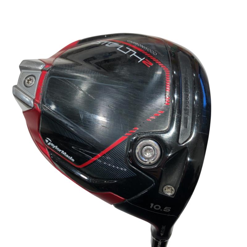 【中古】 テーラーメイド STEALTH2 10.5° ドライバー DR TENSEI RED TM50(STEALTH DR) (フレックスS) メンズ 男性用 右利き 右用 Dランク ゴルフクラブ|ゴルフパートナー 中古クラブ店