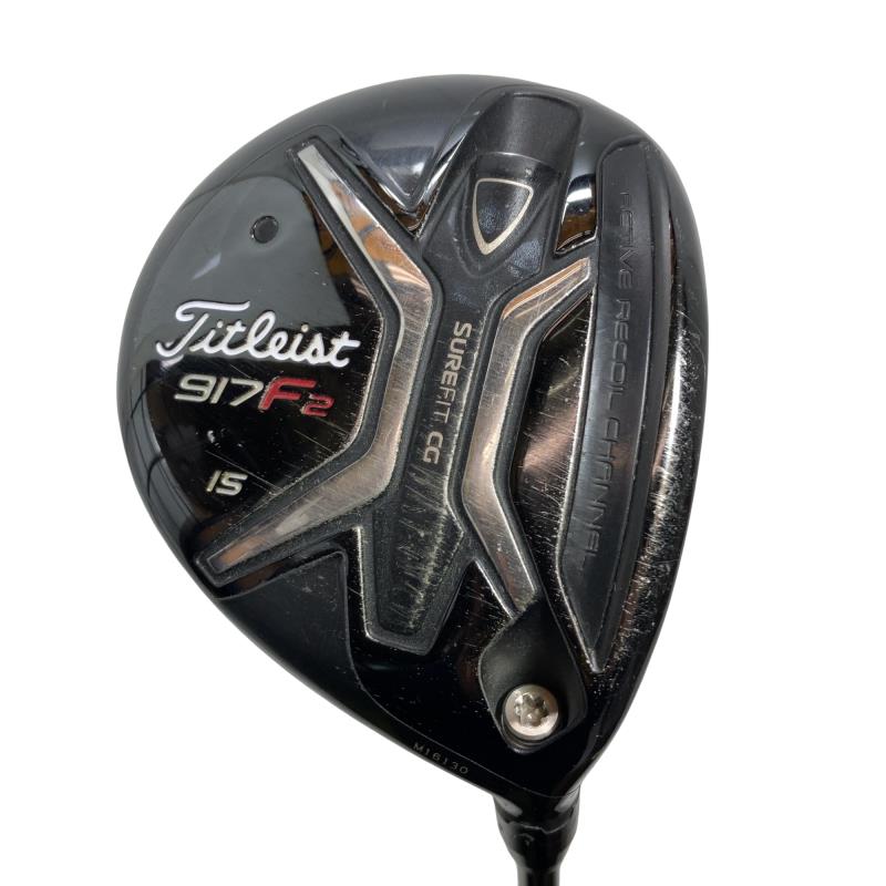 【中古】 タイトリスト 917 F2 15° フェアウェイウッド FW Diamana BF70 (フレックスS) メンズ 男性用 右利き 右用 Cランク ゴルフクラブ