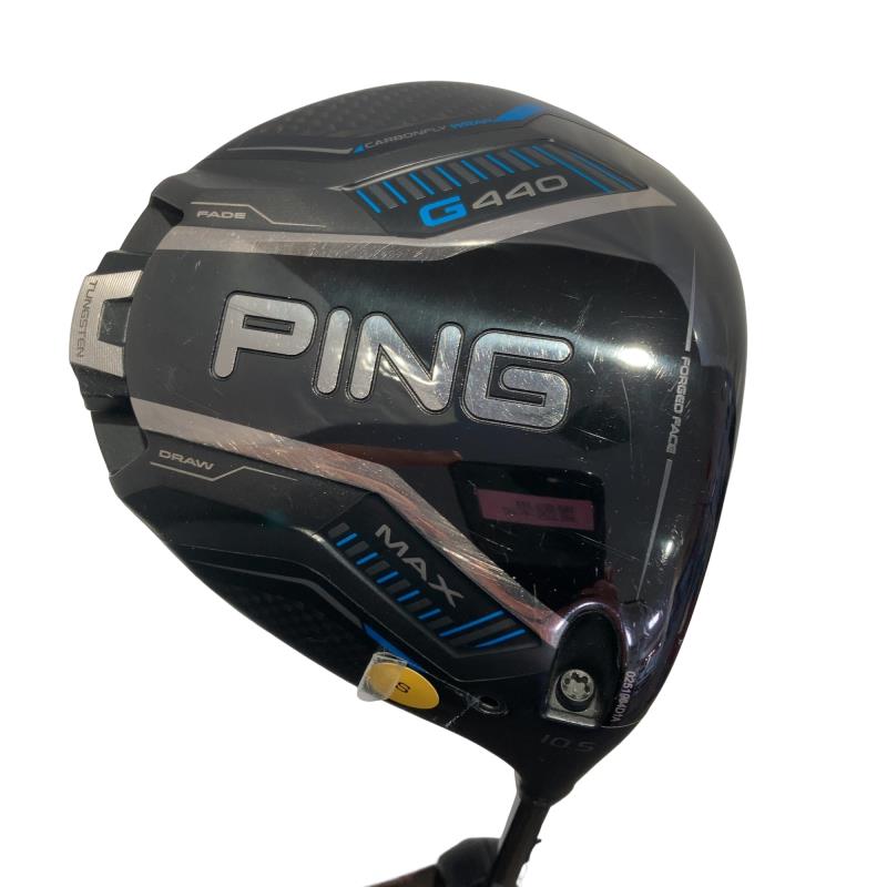【中古】 ピン G440 MAX 10.5° ドライバー DR リシャフト (フレックスその他) メンズ 男性用 右利き 右用 Cランク ゴルフクラブ