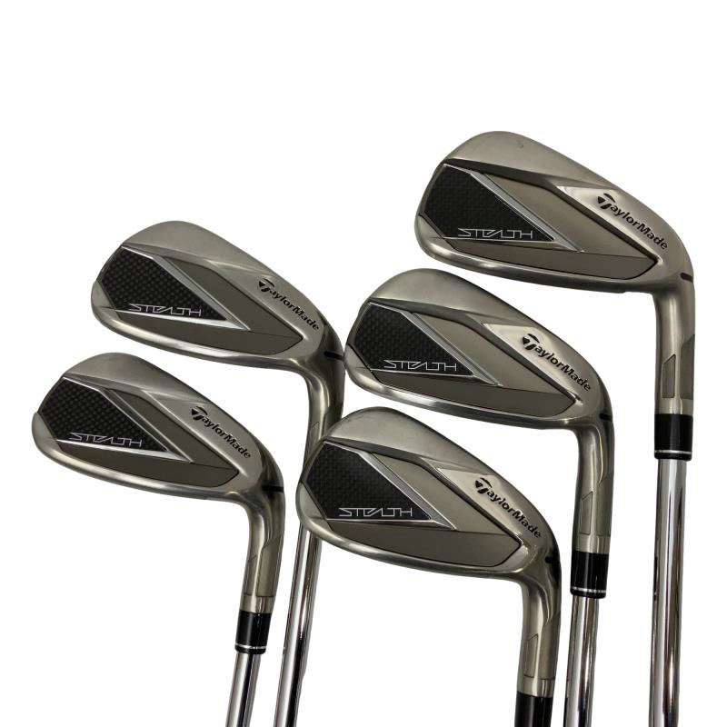 【中古】 テーラーメイド STEALTH 5S アイアンセット IR KBS MAX MT85 JP (フレックスS) メンズ 男性用 右利き 右用 Cランク ゴルフクラブ