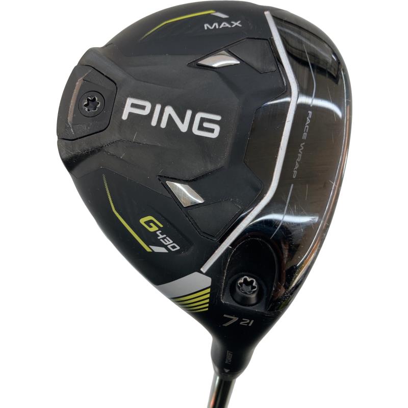 【中古】 ピン G430 MAX 7W フェアウェイウッド FW PING TOUR 2.0 CHROME 65(FW) (フレックスS) メンズ 男性用 右利き 右用 Cランク ゴルフクラブ｜ゴルフパートナー 中古クラブ店