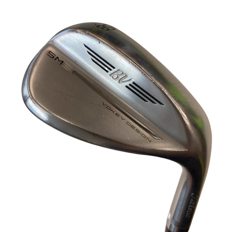 【中古】 タイトリスト VOKEY SPIN MILLED SM9 周遊旅行Cr 58°/14°K ウェッジ WG Dynamic Gold (フレックスS) メンズ 成人男性用 右利き 右用 C価値づける ゴルフ野球クラブ