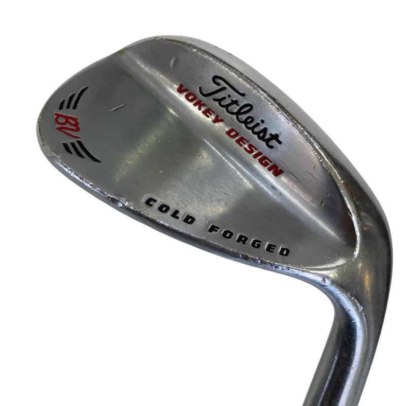 【中古】 タイトリスト VOKEY COLD FORGED 56°/08° ウェッジ WG Dynamic Gold (フレックスS) メンズ 男性用 右利き 右用 Dランク ゴルフクラブ