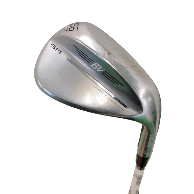【中古】 タイトリスト VOKEY SPIN MILLED SM9 ツアークロム 56°/08°M ウェッジ WG Dynamic Gold (フレックスS) メンズ 男性用 右利き 右用 Cランク ゴルフクラブ|ゴルフパートナー 中古クラブ店