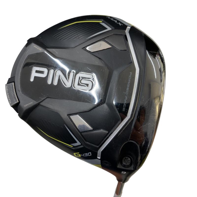 【中古】 ピン G430 MAX  9° １番ウッド DR PING TOUR 2.0 BLACK 65(DR) (フレックスS) メンズ 成人男性用 右利き 右用 C位置づける ゴルフ野球クラブ