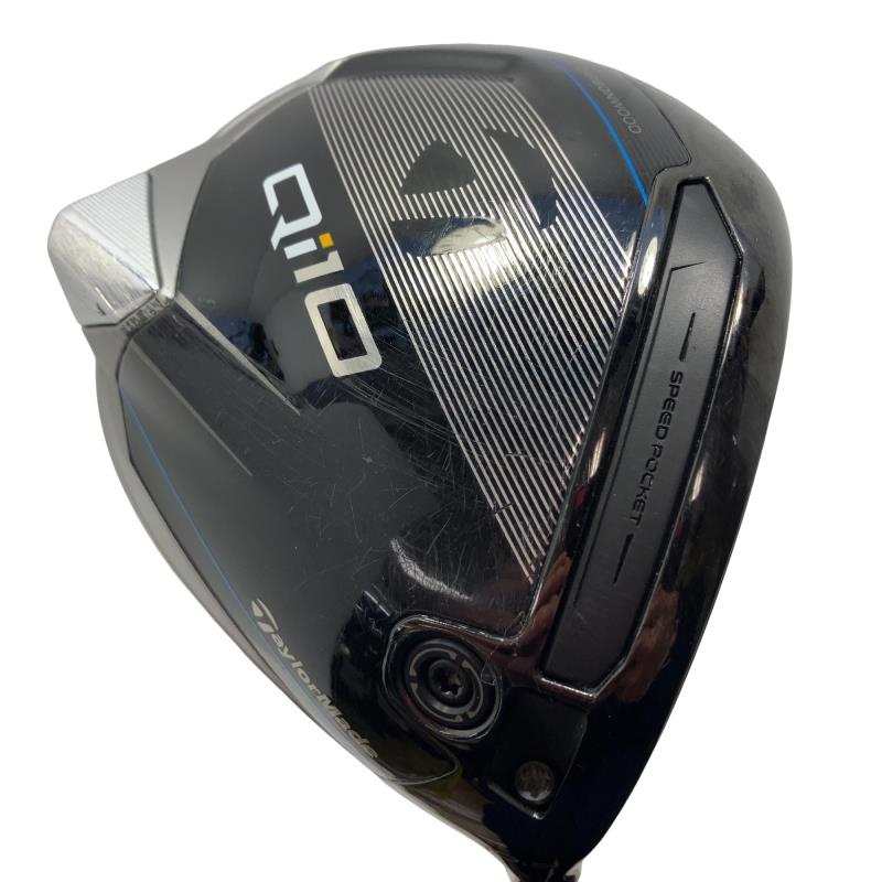【中古】 テーラーメイド Qi10 10.5° ドライバー DR 純正特注シャフト (フレックスS) メンズ 男性用 右利き 右用 Cランク ゴルフクラブ