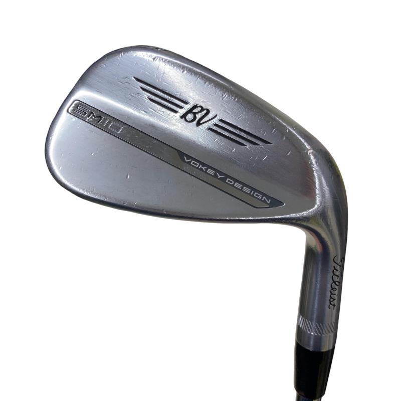 【中古】 タイトリスト VOKEY SPIN MILLED SM10 ツアークロム 48°/10°F ウェッジ WG NS PRO 950GH neo (フレックスS) メンズ 男性用 右利き 右用 Cランク ゴルフクラブ
