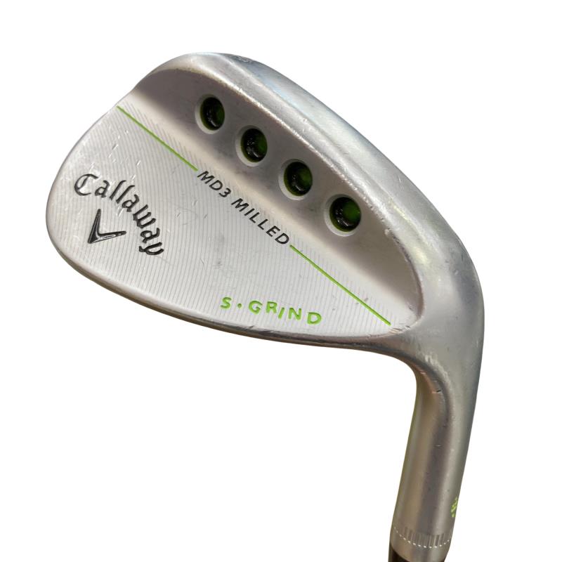 【中古】 キャロウェイ MD 3 Crメッキ 52°/10°S ウェッジ WG Dynamic Gold (フレックスS) メンズ 成人男性用 右利き 右用 C序列付ける ゴルフ野球クラブ