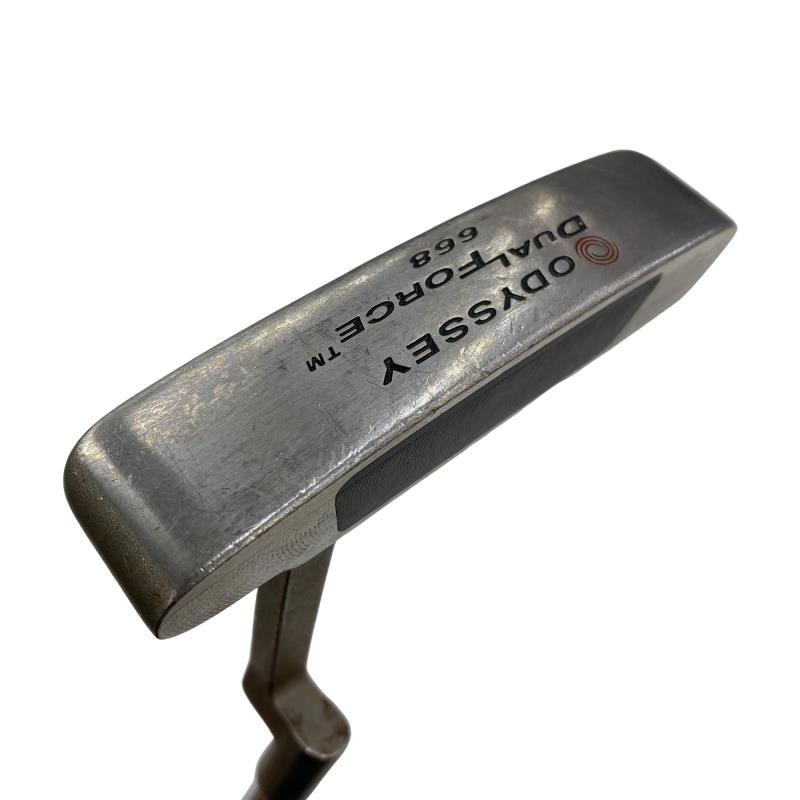 【中古】 オデッセイ DUAL FORCE 668 パター PT スチール (フレックスその他) メンズ 男性用 右利き 右用 Dランク ゴルフクラブ