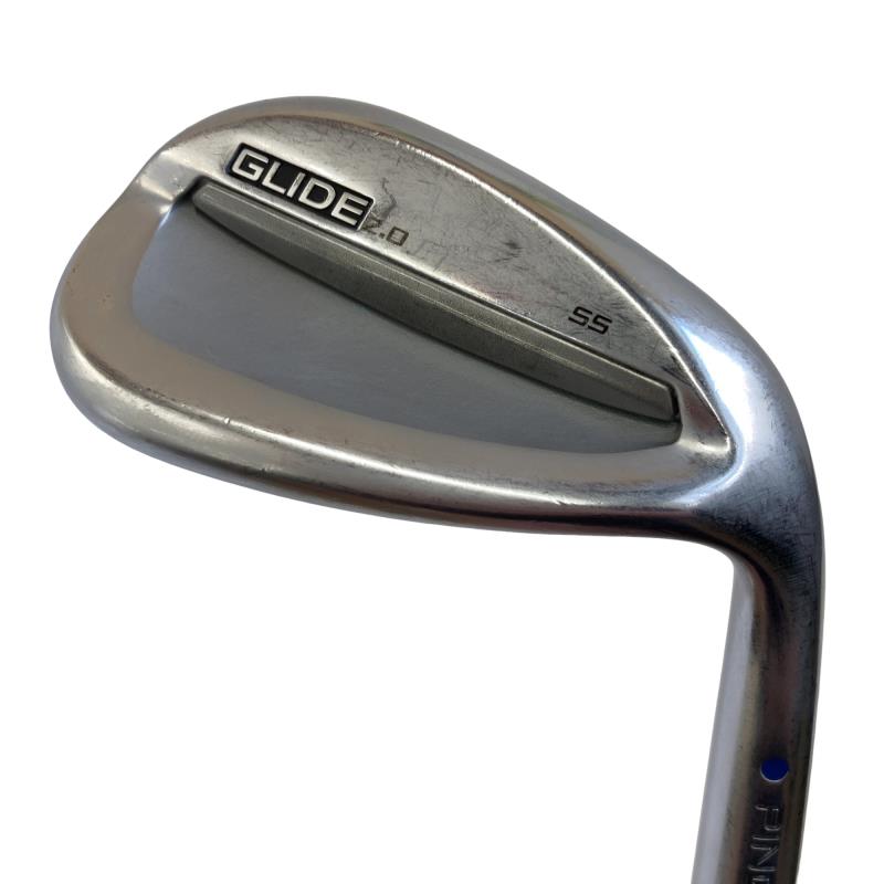 【中古】 ピン PING GLIDE 2.0 54°/12° SS ウェッジ WG 純正特注シャフト (フレックスX) メンズ 男性用 右利き 右用 Dランク ゴルフクラブ