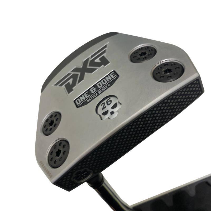 【中古】 PXG BATTLE READY II ONE＆DONE(ダブルベンド) パター PT スチール (フレックスその他) メンズ 男性用 右利き 右用 Cランク ゴルフクラブ｜ゴルフパートナー 中古クラブ店