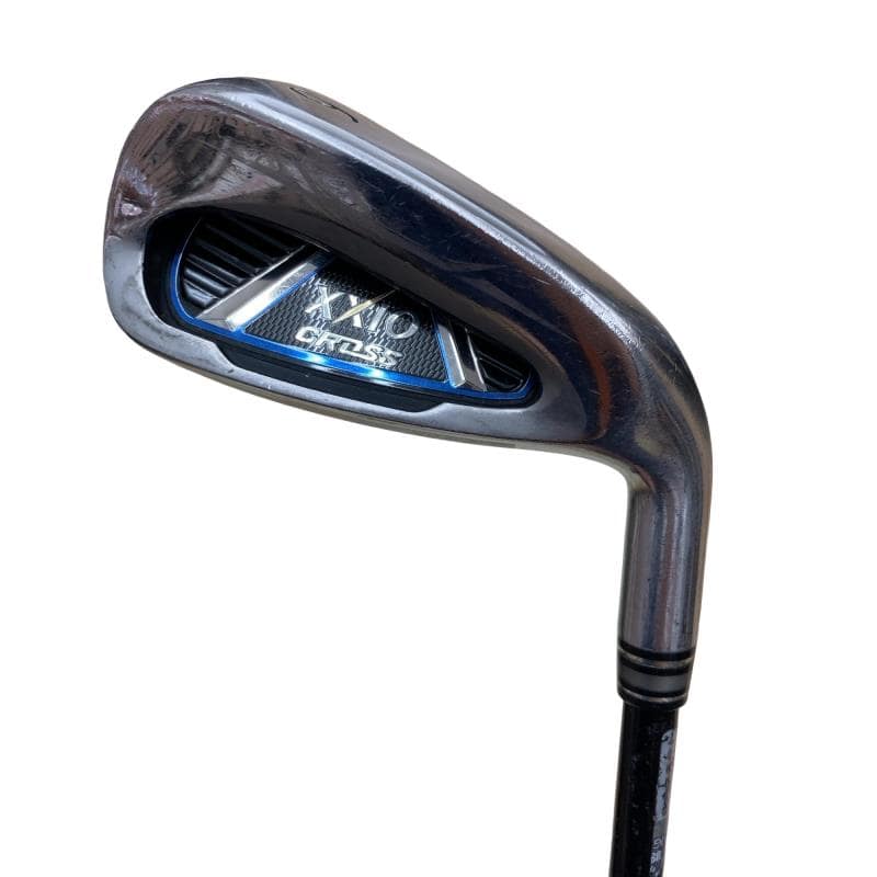 【中古】 ダンロップ XXIO CROSS #6 単品アイアン LI XXIO MH1000 (フレックスR) メンズ 男性用 右利き 右用 Dランク ゴルフクラブ