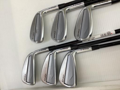 【中古】 ピン i230 7S アイアンセット IR ALTA J CB BLACK(IR) (フレックスS) メンズ 男性用 右利き 右用 Cランク ゴルフクラブ