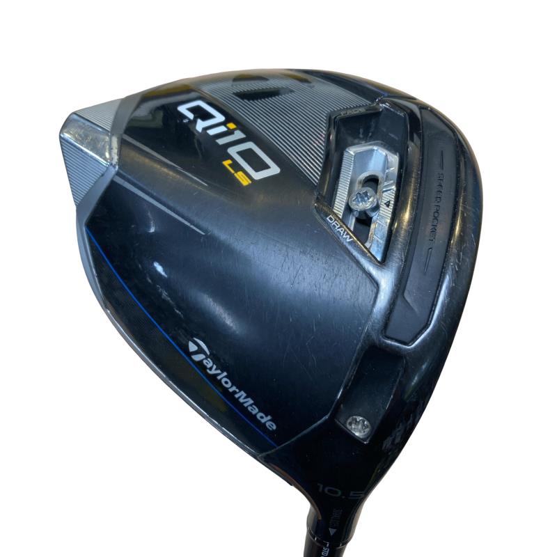 【中古】 テーラーメイド Qi10 LS 10.5° ドライバー DR Diamana SILVER TM50(Qi10 DR) (フレックスS) メンズ 男性用 右利き 右用 Dランク ゴルフクラブ
