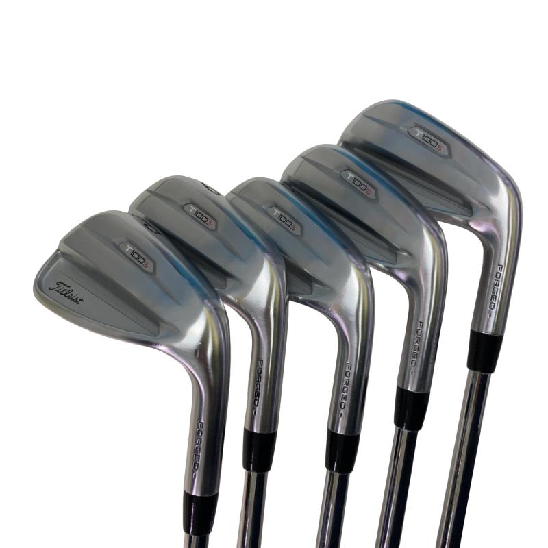 【中古】 タイトリスト Titleist T100S(2021) 5S アイアン仕掛ける IR NS PRO 105T (フレックスS) メンズ 成人男性用 右利き 右用 C価値づける ゴルフ野球クラブ