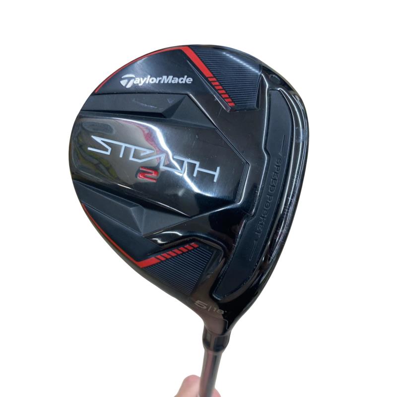 【中古】 テーラーメイド STEALTH2 5W フェアウェイウッド FW TENSEI RED TM50(STEALTH FW) (フレックスSR) メンズ 男性用 右利き 右用 Cランク ゴルフクラブ