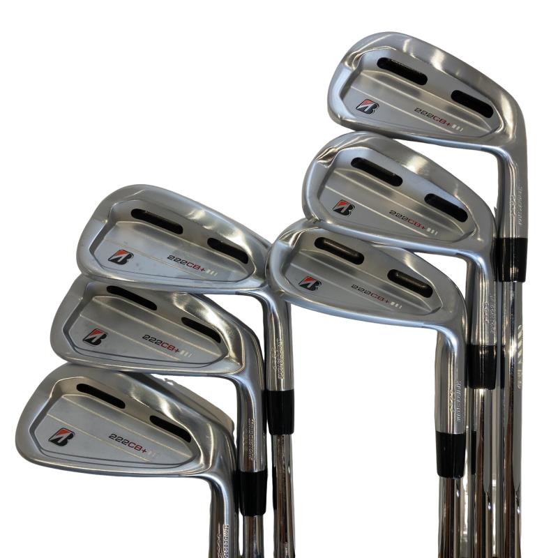 【中古】 ブリヂストン BRIDGESTONE 222CB+ 6S アイアン仕掛ける IR NS PRO 950GH neo (フレックスS) メンズ 成人男性用 右利き 右用 C価値づける ゴルフ野球クラブ