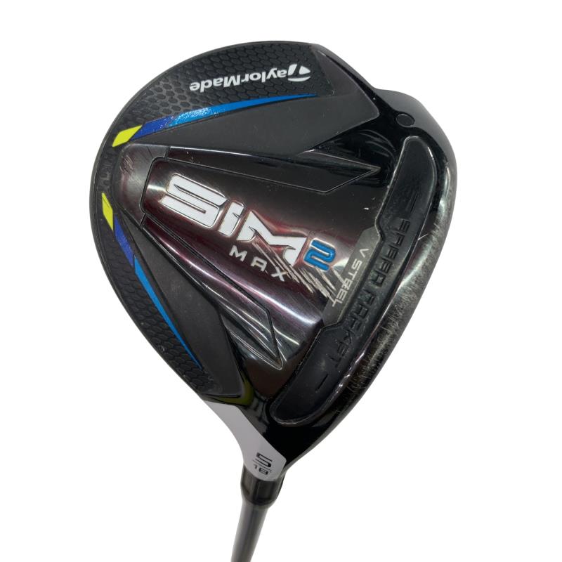【中古】 テーラーメイド SIM2 MAX 5W フェアウェイウッド FW TENSEI BLUE TM50(SIM2 FW) (フレックスS) メンズ 男性用 右利き 右用 Cランク ゴルフクラブ|ゴルフパートナー 中古クラブ店
