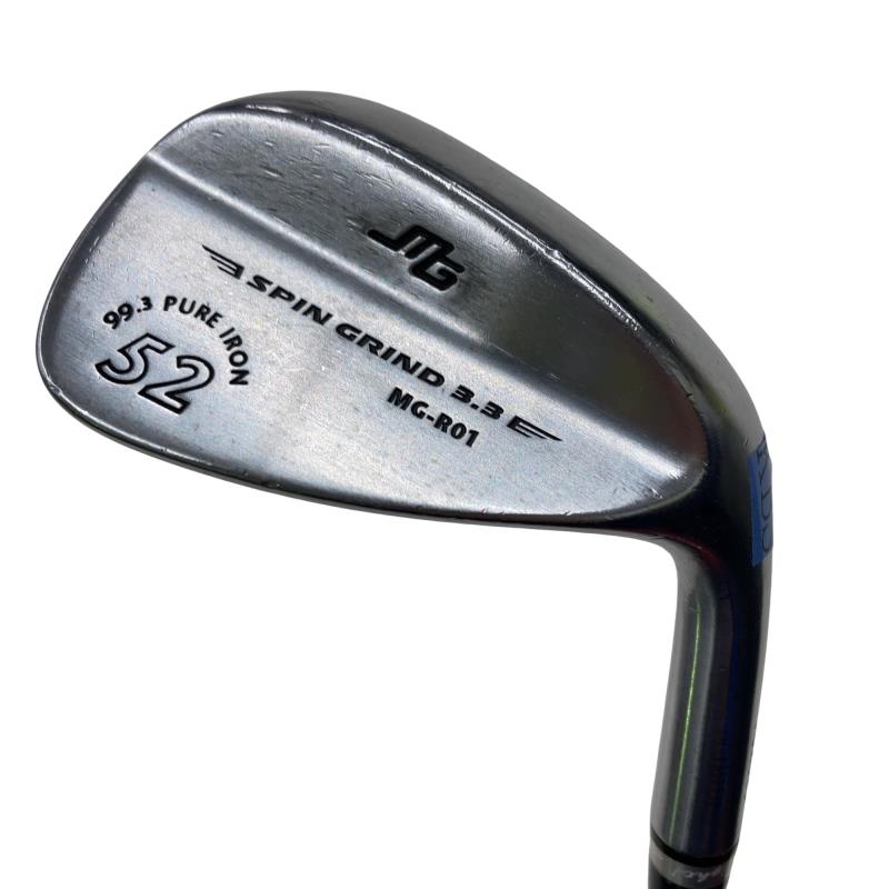 【中古】 三浦技研 MG-R01 52° ウェッジ WG 純正特注シャフト (フレックスS) メンズ 男性用 右利き 右用 Cランク ゴルフクラブ