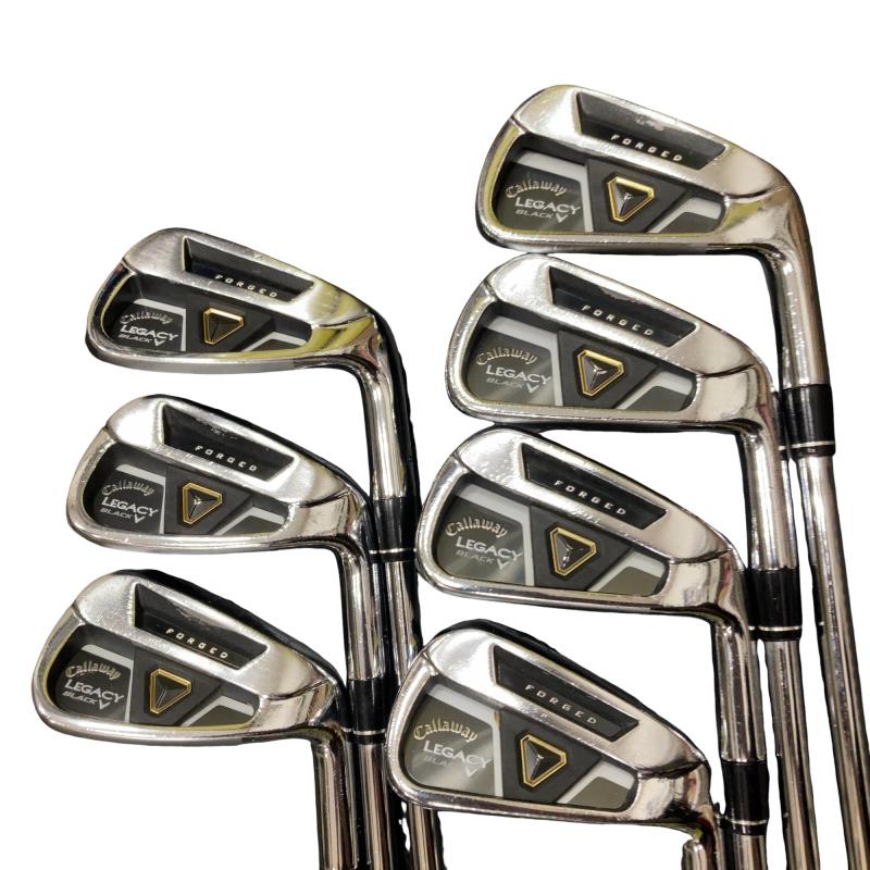 【中古】 キャロウェイ LEGACY BLACK(2013) 8S アイアン書き割り IR GS 95 (フレックスS) メンズ 成人男性用 右利き 右用 D序列付ける ゴルフ野球クラブ