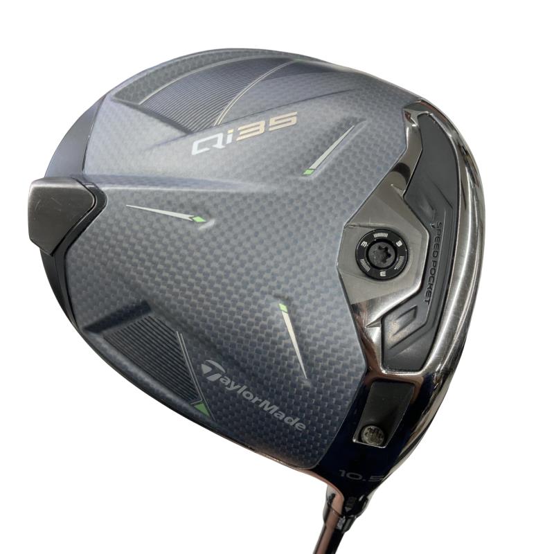 【中古】 テーラーメイド Qi35 10.5° ドライバー DR Diamana SILVER TM55(Qi35 DR) (フレックスS) メンズ 男性用 右利き 右用 Cランク ゴルフクラブ