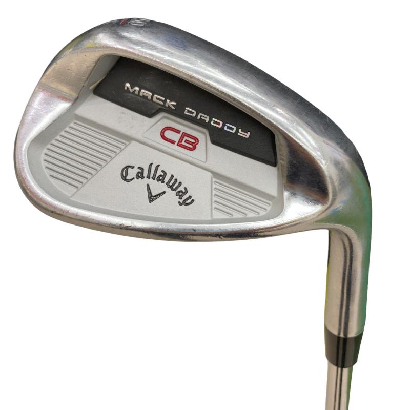 【中古】 キャロウェイ MACK DADDY CB クロムメッキ 50°/12° ウェッジ WG NS PRO ZELOS 7 (フレックスS) メンズ 男性用 右利き 右用 Cランク ゴルフクラブ