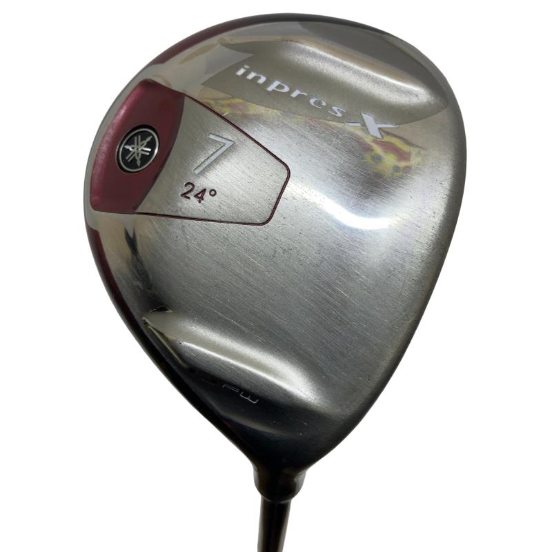 【中古】 ヤマハ inpres X D FW(2012) 7W レディース フェアウェイウッド FW MX-412F (フレックスR) レディース お上さん用 右利き 右用 C序列付ける ゴルフ野球クラブ