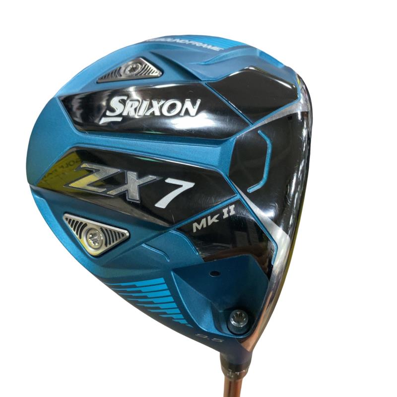 【中古】 ダンロップ SRIXON ZX7 Mk II ブルー 9.5° ドライバー DR リシャフト (フレックスその他) メンズ 男性用 右利き 右用 Cランク ゴルフクラブ 25,073円