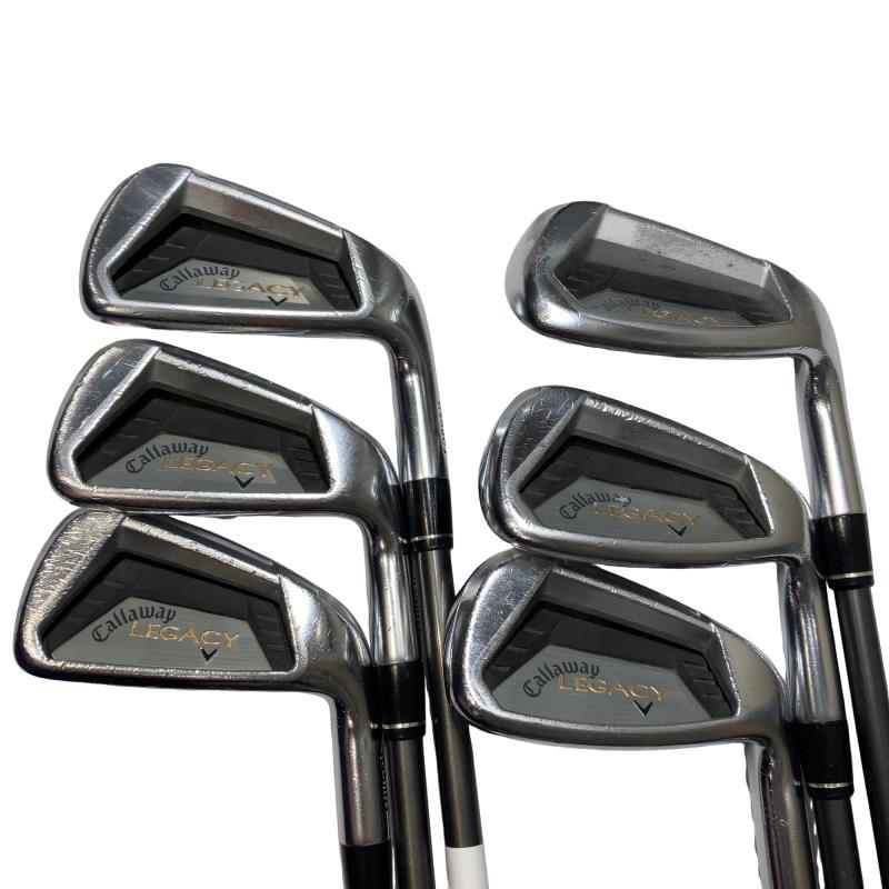 【中古】 キャロウェイ LEGACY(2010) 6S アイアンセット IR LEGACY SERIES 60i (フレックスSR) メンズ 男性用 右利き 右用 Dランク ゴルフクラブ|ゴルフパートナー 中古クラブ店