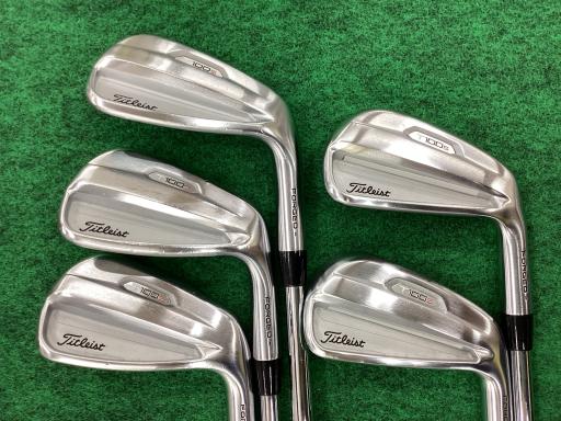 【中古】 タイトリスト Titleist T100S(2021) 5S アイアンセット IR NS PRO 105T (フレックスS) メンズ 男性用 右利き 右用 Cランク ゴルフクラブ