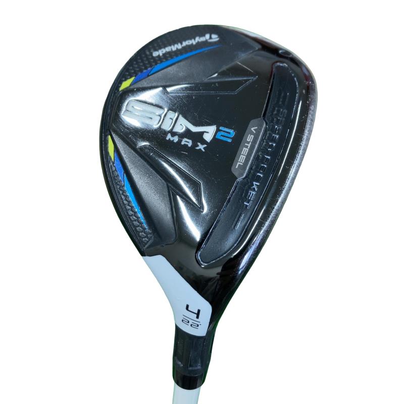 【中古】 テーラーメイド SIM2 MAX U4 レディース ユーティリティ UT TENSEI BLUE TM40(SIM2 UT) (フレックスL) レディース 女性用 右利き 右用 Dランク ゴルフクラブ