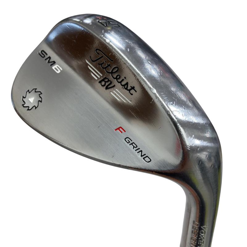 【中古】 タイトリスト VOKEY SPIN MILLED SM6 ツアークロム 54°/14°F ウェッジ WG Dynamic Gold (フレックスS) メンズ 男性用 右利き 右用 Cランク ゴルフクラブ