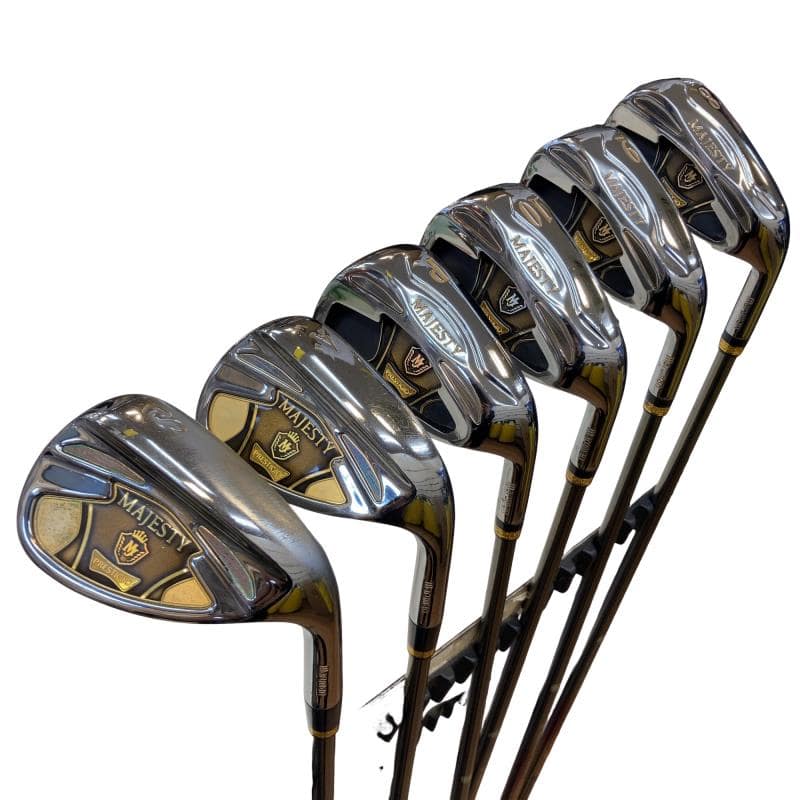 【中古】 マジェスティゴルフ(旧マルマン) MAJESTY PRESTIGIO SUPER7  6S アイアン仕掛ける IR PRESTIGIO SUPER7 TYPE-LV for I (フレックスR) メンズ 成人男性用 右利き 右用 C価値づける ゴルフ野球クラブ