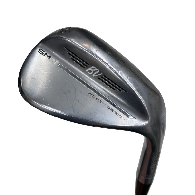 【中古】 タイトリスト VOKEY SPIN MILLED SM9 ツアークロム 56°/08°M ウェッジ WG 純正特注シャフト (フレックスS) メンズ 男性用 右利き 右用 Cランク ゴルフクラブ 12,635円