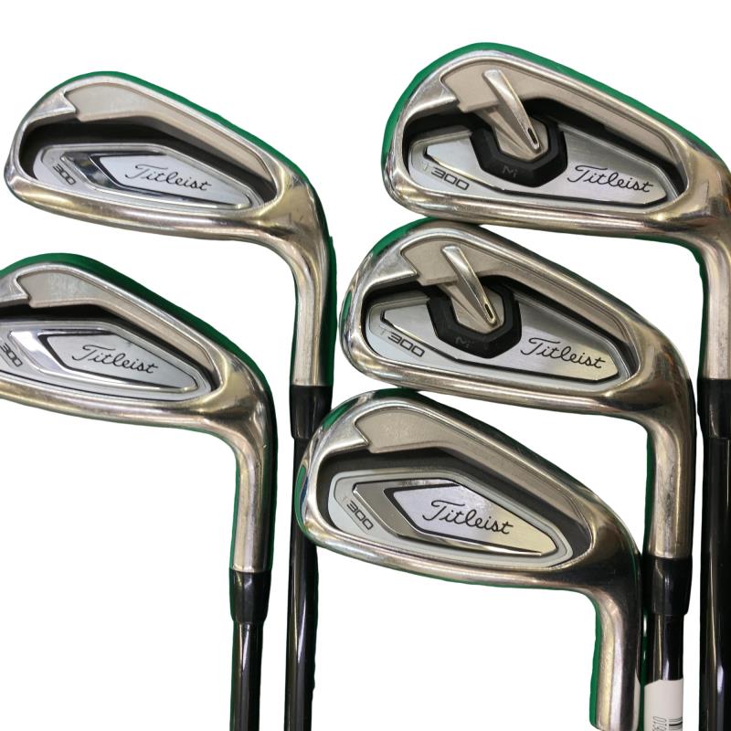 【中古】 タイトリスト Titleist T300 5S アイアン仕掛ける IR Titleist KURO KAGE 60 (フレックス余分の物) メンズ 成人男性用 右利き 右用 C価値づける ゴルフ野球クラブ