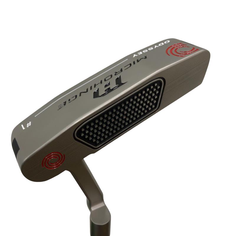 【中古】 オデッセイ MICROHINGE #1 34in パター PT スチール写真 (フレックス余分の物) メンズ 成人男性用 右利き 右用 B位置づける ゴルフ野球クラブ