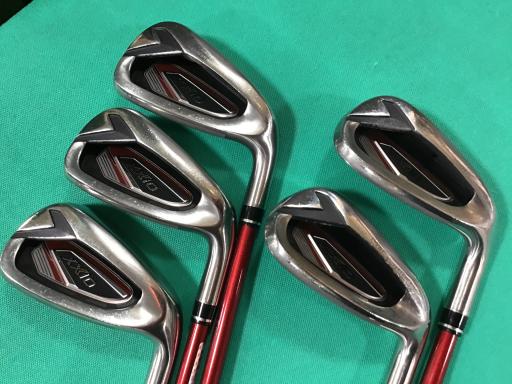 【中古】 ダンロップ XXIO(2022) 5S(レッド) アイアンセット IR XXIO MP1200(IR) レッド (フレックスR) メンズ 男性用 右利き 右用 Cランク ゴルフクラブ|ゴルフパートナー 中古クラブ店