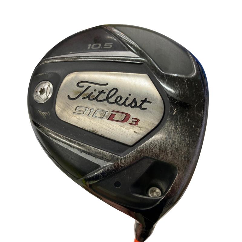 【中古】 タイトリスト 910 D3 10.5° ドライバー DR リシャフト (フレックスその他) メンズ 男性用 右利き 右用 Cランク ゴルフクラブ
