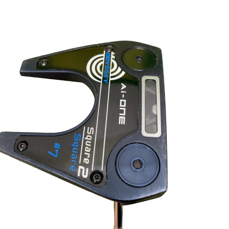 【中古】 オデッセイ Ai-ONE SQUARE 2 SQUARE #7 34in パター PT STROKE LAB 90 スチール写真 (フレックス余分の物) メンズ 成人男性用 右利き 右用 C位置づける ゴルフ野球クラブ