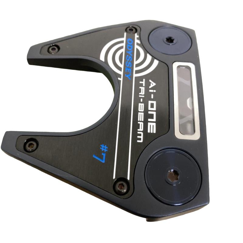 【中古】 オデッセイ Ai-ONE TRI-BEAM #7 33in パター PT STROKE LAB 90 スチール写真 (フレックス余分の物) メンズ 成人男性用 右利き 右用 B序列付ける ゴルフ野球クラブ