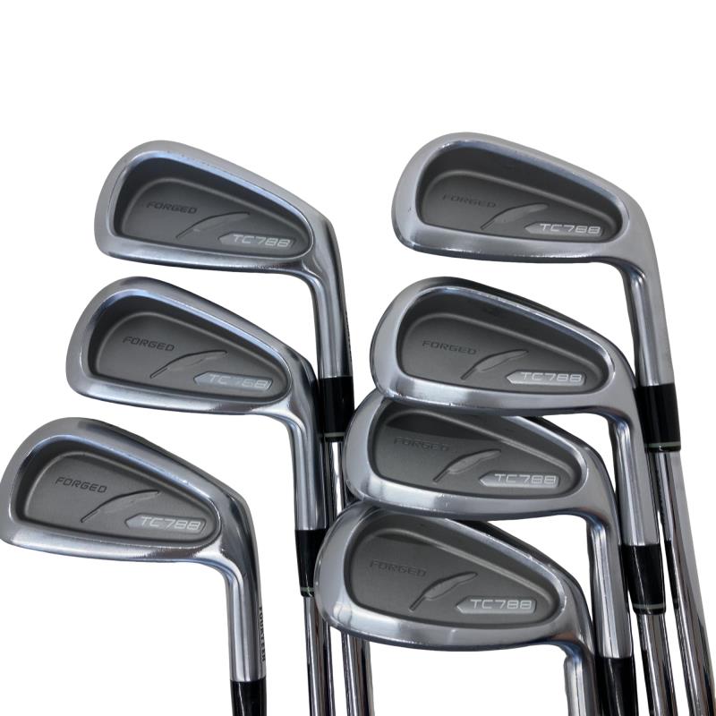 【中古】 フォーティーン TC-788 FORGED 7S アイアン仕掛ける IR NS PRO 950GH HT (フレックスS) メンズ 成人男性用 右利き 右用 D序列付ける ゴルフ野球クラブ