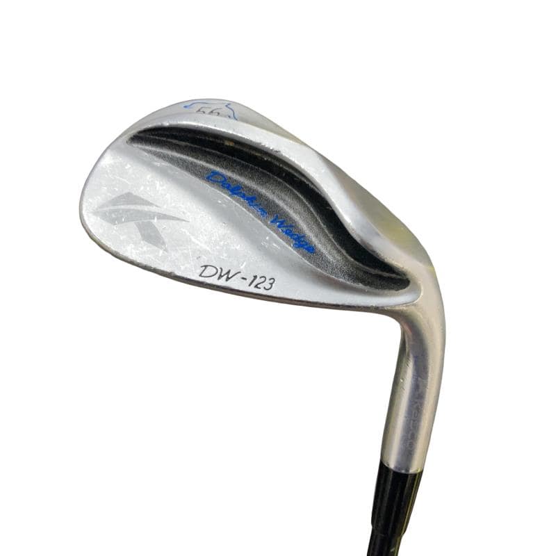 【中古】 キャスコ Dolphin Wedge DW-123 シルバー 56° ウェッジ WG Dolphin DP-231 (フレックスその他) メンズ 男性用 右利き 右用 Cランク ゴルフクラブ