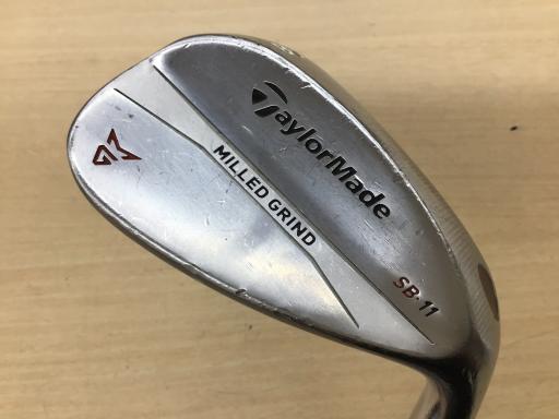【中古】 仕立て屋お手伝いさん Taylor Made MILLED GRIND 58°/11° ウェッジ WG Dynamic Gold (フレックスS) メンズ 成人男性用 右利き 右用 C位置づける ゴルフ野球クラブ