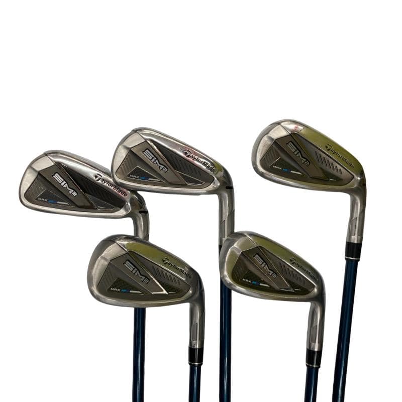 【中古】 仕立て屋お手伝いさん SIM2 MAX  5S アイアン書き割り IR TENSEI BLUE TM60(SIM2 IR) (フレックスS) メンズ 成人男性用 右利き 右用 C位置づける ゴルフ野球クラブ