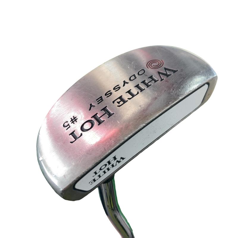 【中古】 オデッセイ WHITE HOT #5 34インチ パター PT スチール (フレックスその他) メンズ 男性用 右利き 右用 Dランク ゴルフクラブ