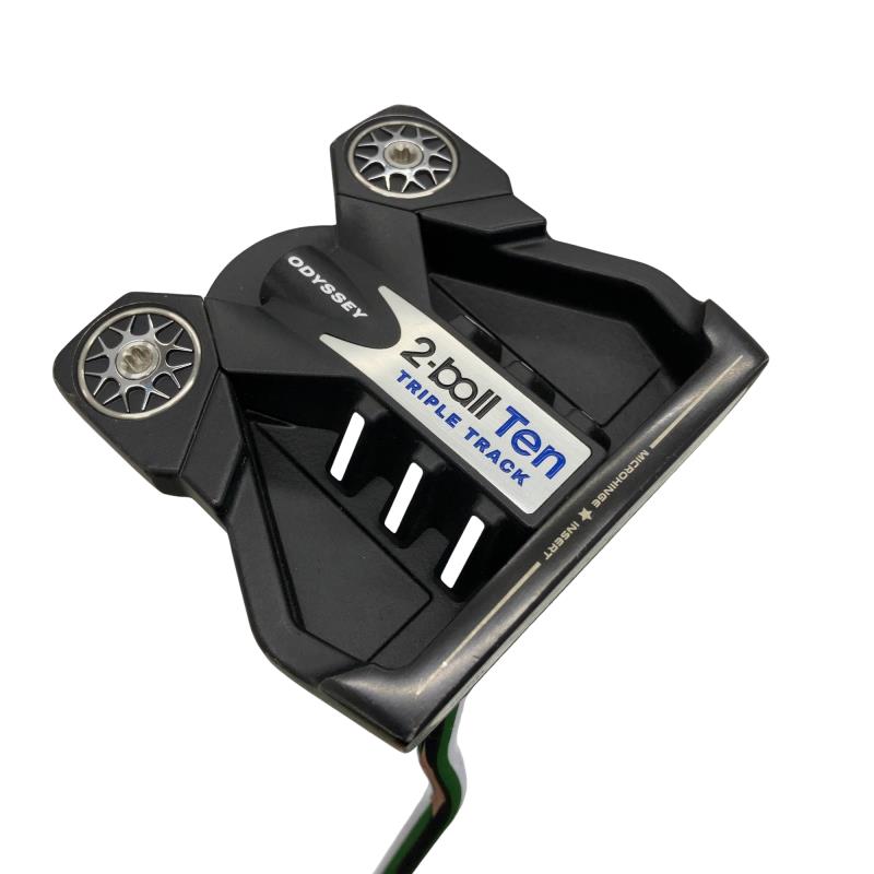 【中古】 オデッセイ 2-BALL TEN TRIPLE TRACK 34in パター PT STROKE LAB (フレックス余分の物) メンズ 成人男性用 右利き 右用 C位置づける ゴルフ野球クラブ