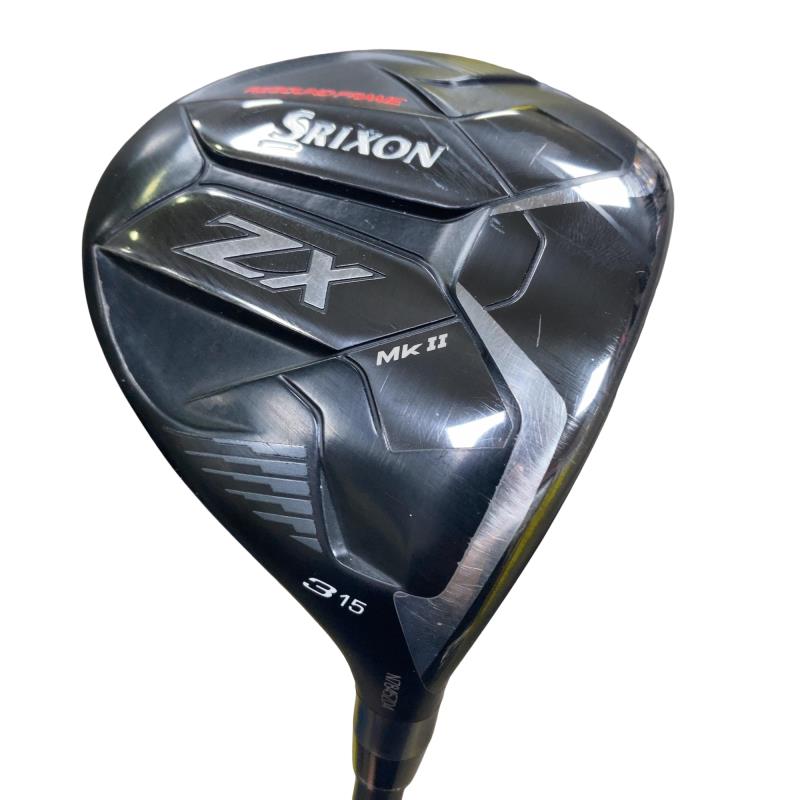 【中古】 ダンロップ SRIXON ZX Mk II 3W フェアウェイウッド FW 純正特注シャフト (フレックスSR) メンズ 男性用 右利き 右用 Cランク ゴルフクラブ 17,770円