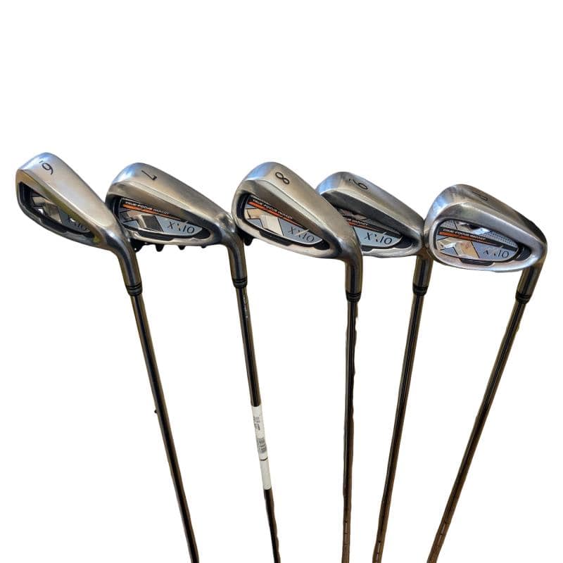【中古】 ダンロップ XXIO(2018) 5S アイアンセット IR NS PRO 870GH D.S.T for XXIO (フレックスS) メンズ 男性用 右利き 右用 Cランク ゴルフクラブ