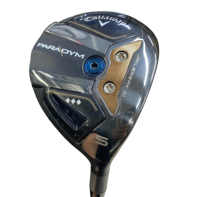 【中古】 キャロウェイ PARADYM ◆◆◆ ツアーバージョン(CE限定) 5W フェアウェイウッド FW リシャフト (フレックスその他) メンズ 男性用 右利き 右用 Cランク ゴルフクラブ｜ゴルフパートナー 中古クラブ店